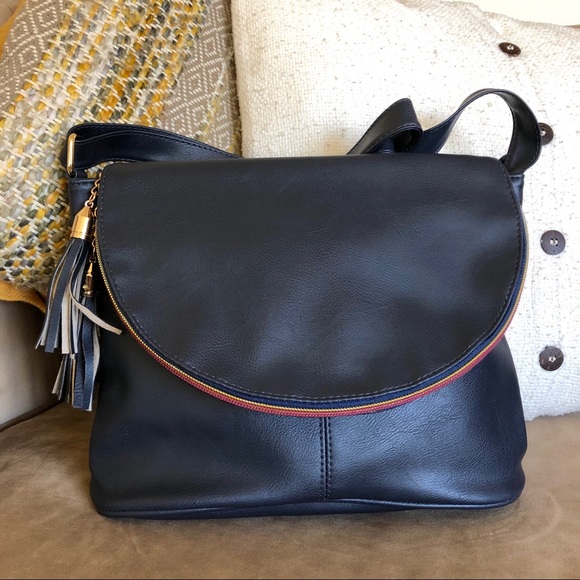 Handbags - Navy Crossbody Bag
